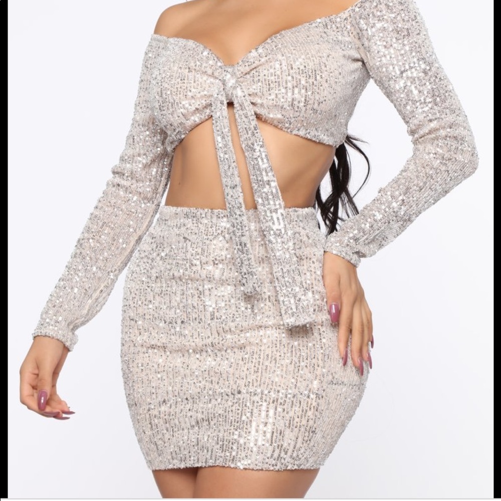 One More Time Skirt Set (FASHIONNOVA)